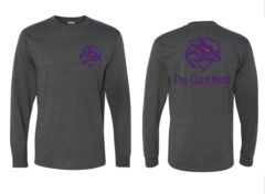 The Card Nest Long Sleeves Shirt Dark Heather